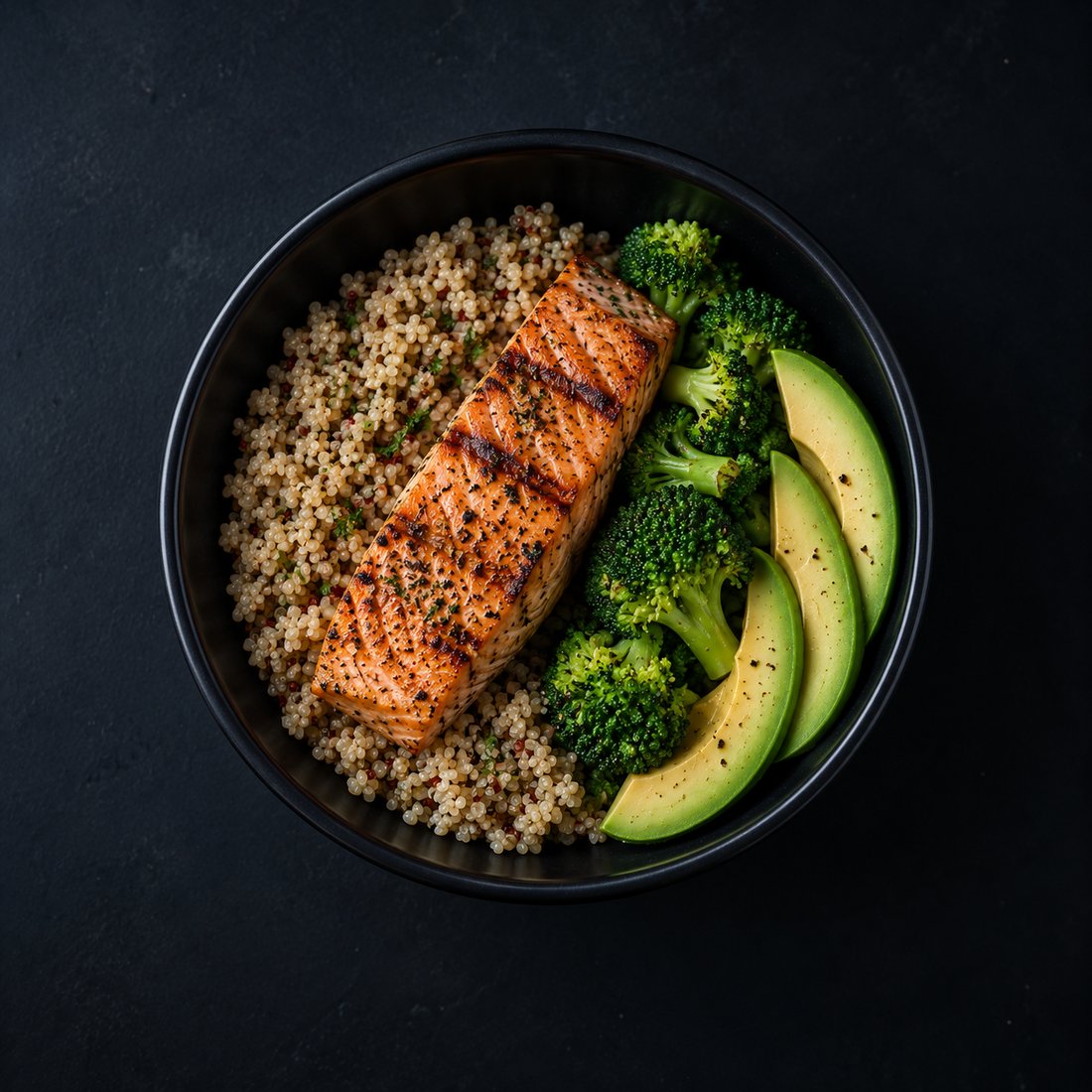 Placeholder meal photograph used to demonstrate the LiftFox food scanner